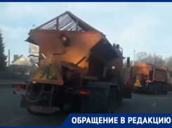 Мэрия объяснила почему, по бесснежному Воронежу курсирует спецтехника 