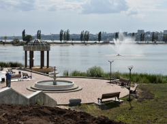 Рядом с воронежским водохранилищем появятся новый парк и 18-метровый фонтан