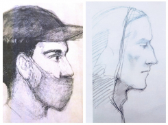 Ориентировки двух подозреваемых в хищении вещей опубликовали полицейские в Воронеже