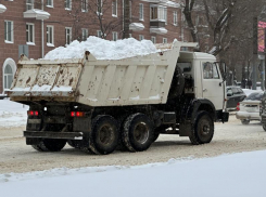 Как перекроют центр Воронежа из-за снегопада