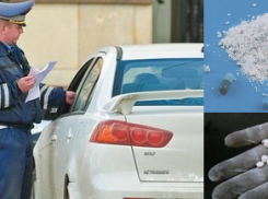 Сотрудники ГИБДД по Воронежской области задержали двух наркоперевозчиков