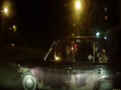 Чудесное спасение от столкновения с боевой классикой сняли в Воронеже 