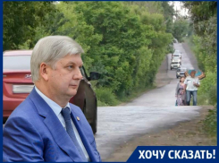 Воронежцы требуют от губернатора Гусева безопасную и качественную дорогу
