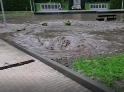 Центральный парк вышел из берегов в Воронеже