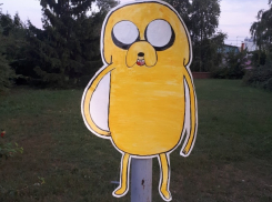 Изображения героев американского мультика появились в центре Воронежа