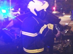 В Воронежской области большегруз протаранил два автомобиля: двое пострадавших