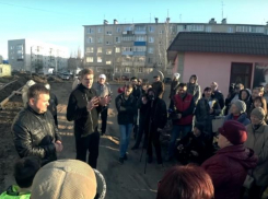 Воронежцы вышли на митинг против строительства супермаркета
