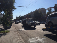 В Воронеже из-за работы эвакуаторов стало больше пробок