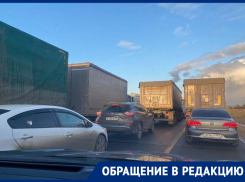 Водителей предупредили о гигантской пробке на М-4 в сторону Воронежа