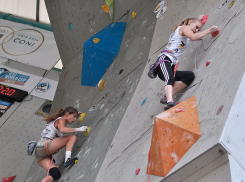 Воронежская скалолазка взяла «серебро» на турнире «РокМастер»