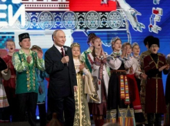 Воронежцы разделили сцену с Владимиром Путиным 