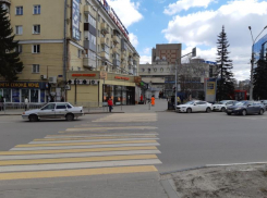 Последствия упорного автохамства сняли в центре Воронежа