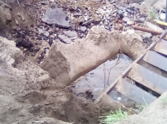 Воронежец сообщил об обрушении моста на Юго-Западном кладбище