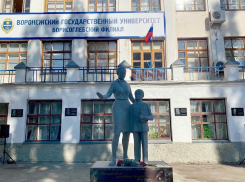 Памятник учителю появился около корпуса ВГУ в Воронежской области