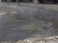 В Воронеже на улице Шишкова в очередной раз разлилась лужа из фекалий