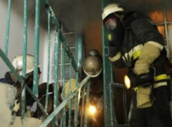 В Воронеже на пожаре из горящего дома было спасено 9 человек