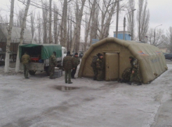 В Воронежской области на трассе М-4 развернут городок жизнеобеспечения