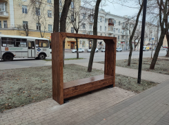 К фонарям-виселицам добавились лавки в форме рамок – как мэрия ремонтирует Литературный сквер 