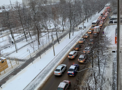 Глухие пробки снова испытывают Воронеж на прочность