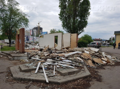 Воронежец возмутился горой хлама и зловонным туалетом на Остужева в Воронеже