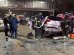 «Каша» из машин: страшная массовая авария произошла в Воронеже