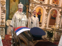 Опубликовано фото с отпевания воронежского летчика, погибшего в Сирии