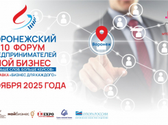 14 ноября состоится юбилейный Воронежский форум предпринимателей