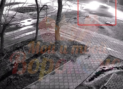 Момент ДТП с огненным взрывом такси попал на видео в Воронеже