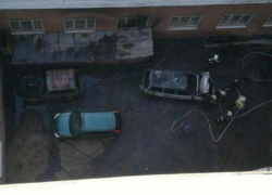 Последствия массового автопожара в Воронеже попали на фото