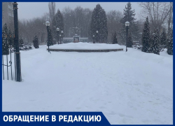 Не только Воронеж: жители Семилук жалуются на заваленный снегом город