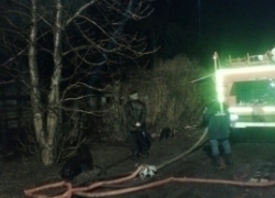 Отец не успел спасти сына из пожара