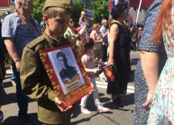 Колонна "Бессмертного полка" в Воронеже собрала около 40 тысяч горожан
