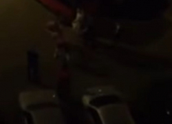 Жестокое избиение неадекватного дебошира попало на видео в Воронеже