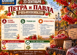 Сладкая после заморозков: почему рябина «празднует» свой день именно 23 сентября