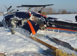 Стало известно, кому принадлежит рухнувший вертолет под Воронежем 