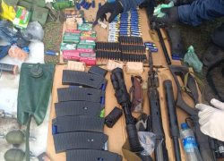 Внушительный арсенал с гранатами и дымовыми шашками нашли при задержании Виктора Мирского 