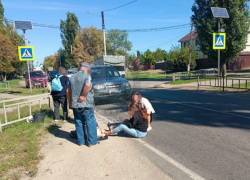 «Нива» снесла женщину на переходе в Воронеже