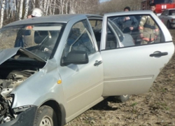 В воронежском микрорайоне Шилово «Волга» улетела в кювет – пострадал человек