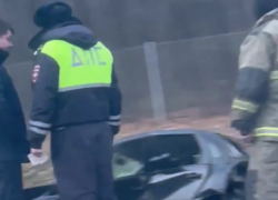 Опубликовано видео с места массовой аварии на трассе М-4 «Дон» в Воронежской области