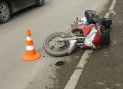 В страшной аварии под Воронежем погиб школьник-мотоциклист