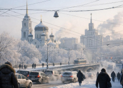 Лютый мороз ударит по Воронежу в первую рабочую неделю года