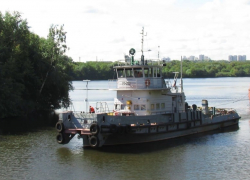 В реке Дон под Воронежем затонул буксир