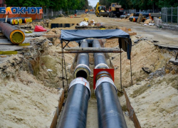 Коммунальщики завершили ремонт аварийного водовода на левом берегу Воронежа