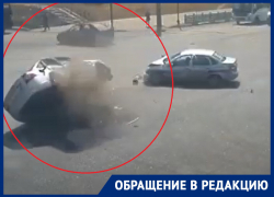 «Он весь синий»: воронежцы ищут свидетелей жесткой аварии с участием аварийного комиссара