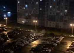 Причину ночной бессонницы показали на видео жители воронежского ЖК