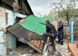 Как проходит восстановление домов после падения БПЛА рассказал мэр Воронежа