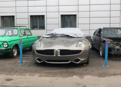 Уникальный для России автомобиль Fisker Karma нашли в Воронеже 