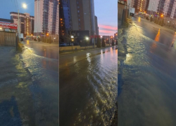 Лютый новогодний потоп устранили в Воронеже 