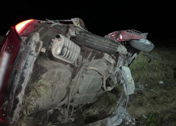 Водитель иномарки погиб после столкновения с бетонной опорой в Воронежской области