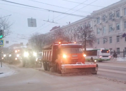 Как Воронеж встретил очередной ледяной дождь: публикуем видео